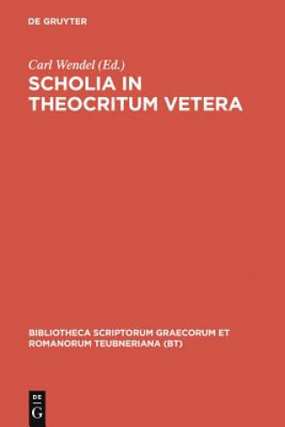 Carte Scholia in Theocritum Vetera CB Theocritus/Wendel