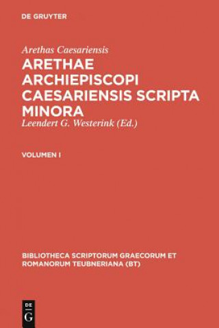 Carte Scripta Minora, Vol. I CB Aretha/Westerink