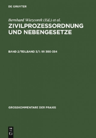 Kniha §§ 300-354 Hans-Günther Borck