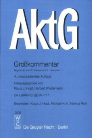 Carte 95-117 Klaus J. Hopt