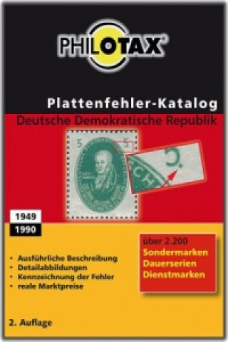 Carte Plattenfehler-Katalog Deutsche Demokratische Republik 1949-1990 