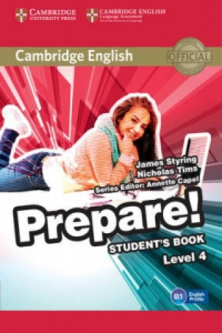 Книга Cambridge English Prepare! James Styring