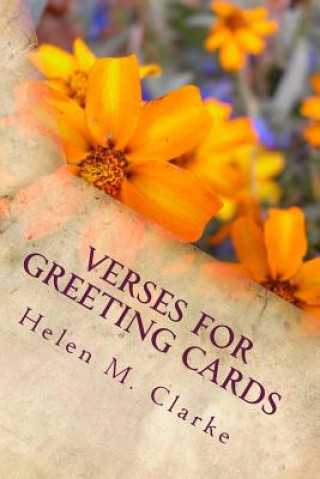 Kniha Verses For Greeting Cards Helen M Clarke