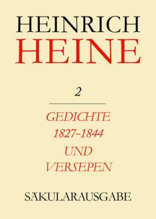 Könyv Gedichte 1827-1844 und Versepen Irmgard Möller