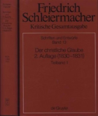 Książka Der christliche Glaube nach den Grundsätzen der evangelischen Kirche im Zusammenhange dargestellt, 2 Teile Rolf Schäfer