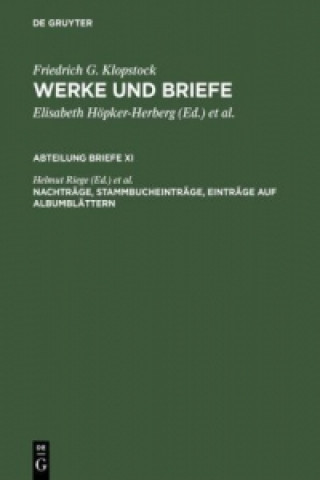 Kniha Nachtrage, Stammbucheintrage, Eintrage auf Albumblattern Helmut Riege