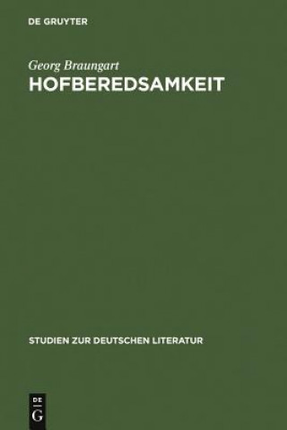 Livre Hofberedsamkeit Georg Braungart