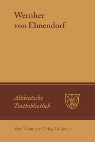 Könyv Lehrgedicht Wernher von Elmendorf