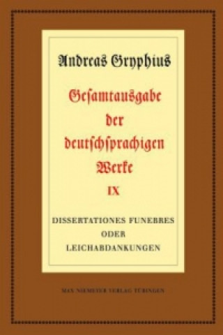 Boek Dissertationes funebres oder Leichabdankungen Johann Anselm Steiger