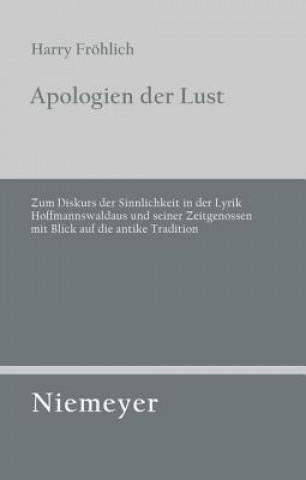 Buch Apologien der Lust Harry Frohlich