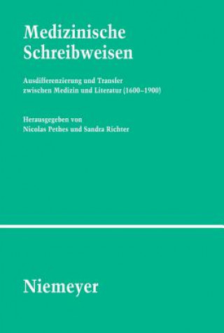 Kniha Medizinische Schreibweisen Nicolas Pethes