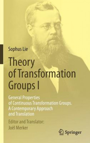 Kniha Theory of Transformation Groups I Sophus Lie