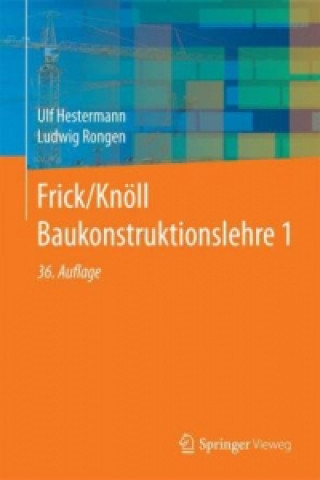Könyv Frick/Knoll Baukonstruktionslehre 1 Ulf Hestermann