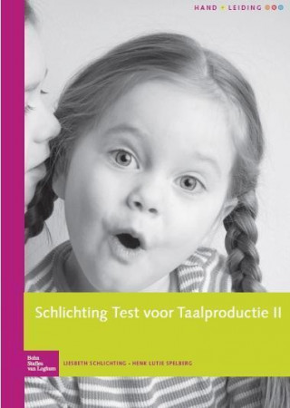 Kniha Schlichting Test voor Taalproductie - Handleiding L. Schlichting