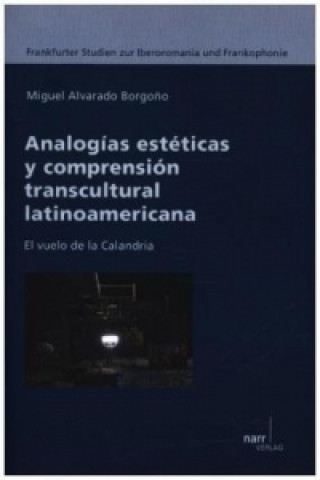 Książka Analogías estéticas y comprensión transcultural latinoamericana Miguel Alvarado Borgo?o