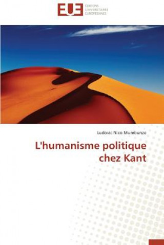 Kniha L'Humanisme Politique Chez Kant Mumbunze-L