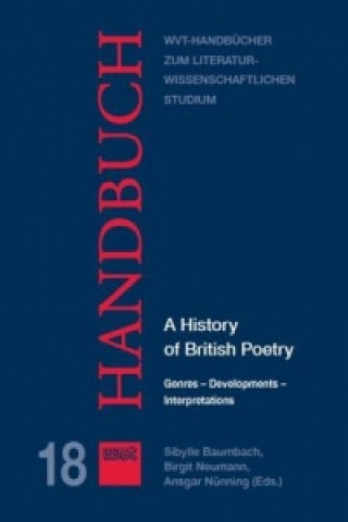 Kniha A History of British Poetry Sibylle Baumbach