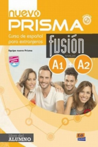 Book Nuevo Prisma Fusion A1 + A2 : Student Book Ruth Vázquez Fernández