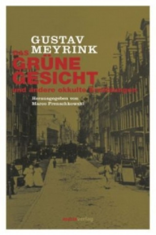 Kniha Das grüne Gesicht Gustav Meyrink