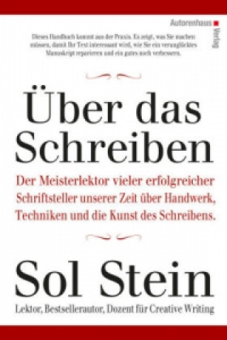 Kniha Über das Schreiben Sol Stein