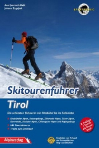 Carte Skitourenführer Tirol Axel Jentzsch-Rabl