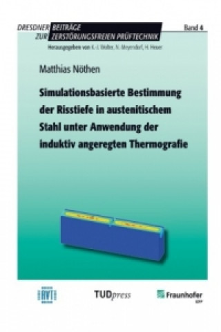 Kniha Simulationsbasierte Bestimmung der Risstiefe in austenitischem Stahl unter Anwendung der induktiv angeregten Thermografie Matthias Nöthen