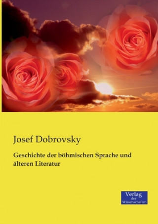 Książka Geschichte der boehmischen Sprache und alteren Literatur Josef Dobrovsky