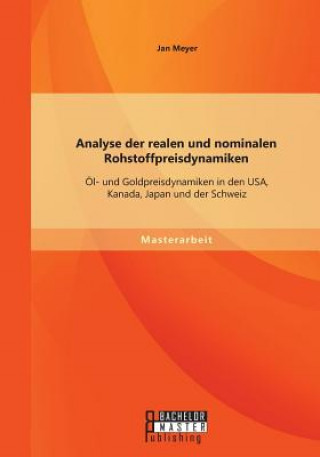 Könyv Analyse der realen und nominalen Rohstoffpreisdynamiken Jan Meyer