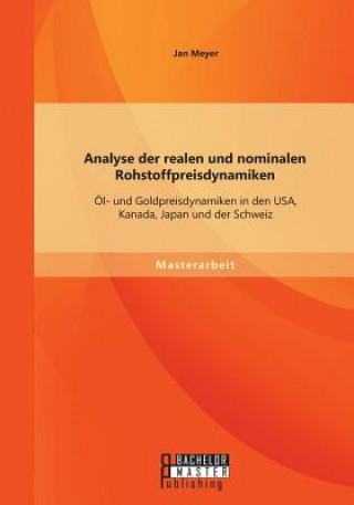 Libro Analyse der realen und nominalen Rohstoffpreisdynamiken Jan Meyer