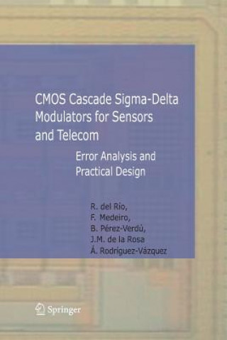 Könyv CMOS Cascade Sigma-Delta Modulators for Sensors and Telecom Belen Perez Verdu