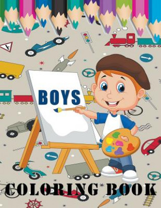 Książka Boys Coloring Book Mojo Enterprises