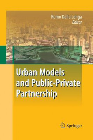 Libro Urban Models and Public-Private Partnership Remo Dalla Longa