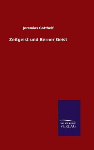 Könyv Zeitgeist und Berner Geist Jeremias Gotthelf