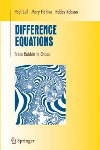 Kniha Difference Equations Paul Cull