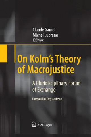 Kniha On Kolm's Theory of Macrojustice Claude Gamel