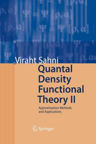 Knjiga Quantal Density Functional Theory II Viraht Sahni