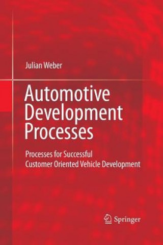 Knjiga Automotive Development Processes Julian Weber