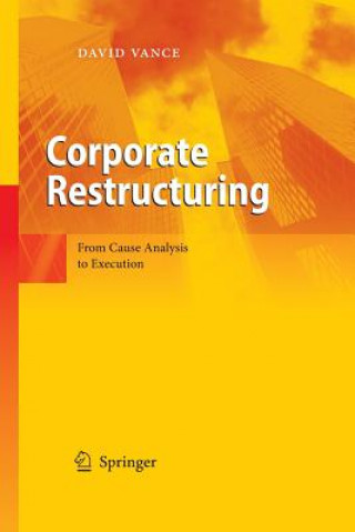 Kniha Corporate Restructuring David Vance