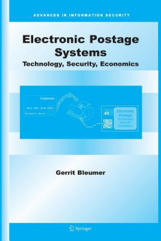 Könyv Electronic Postage Systems Gerrit Bleumer
