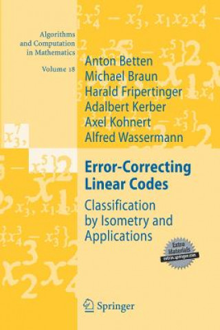 Książka Error-Correcting Linear Codes Harald Fripertinger