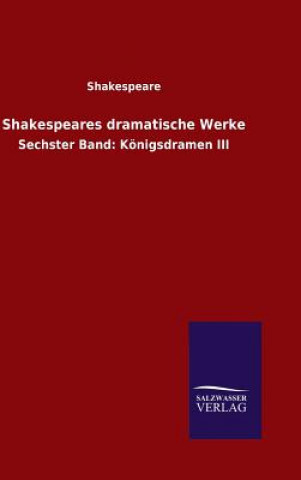 Book Shakespeares dramatische Werke Shakespeare