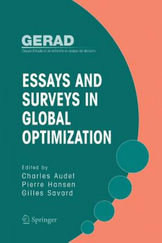 Carte Essays and Surveys in Global Optimization Charles Audet