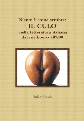 Book Niente e come sembra: IL CULO nella letteratura italiana dal medioevo all'800 Duilio Chiarle