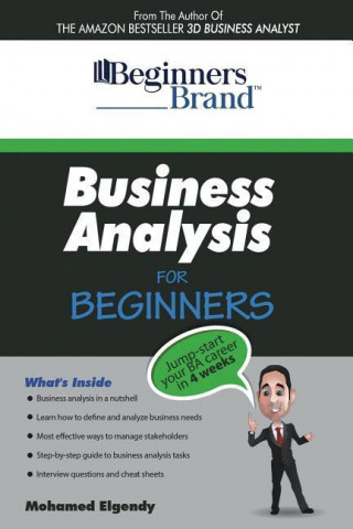 Könyv Business Analysis For Beginners Mohamed Elgendy