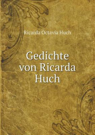 Carte Gedichte Von Ricarda Huch R.O. HUCH