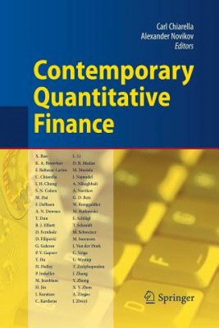 Libro Contemporary Quantitative Finance Carl Chiarella