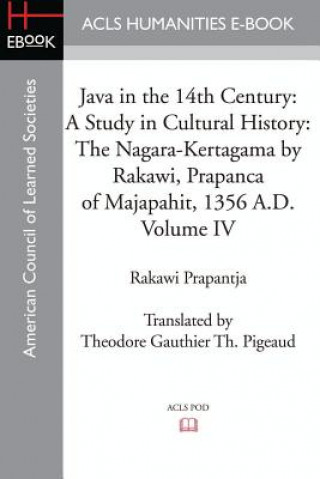 Kniha Java in the 14th Century Rakawi Prapantja