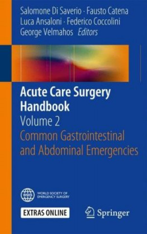 Könyv Acute Care Surgery Handbook Salomone di Saverio