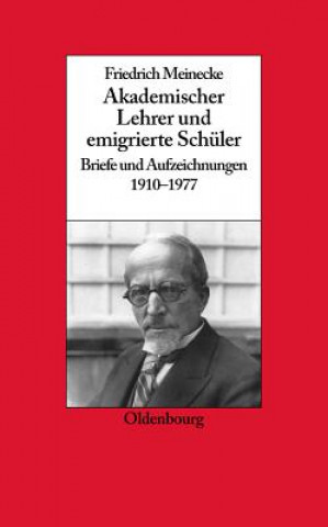 Carte Friedrich Meinecke Gerhard A. Ritter