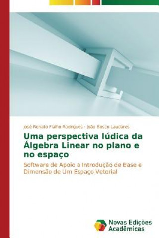 Książka Uma perspectiva ludica da Algebra Linear no plano e no espaco Fialho Rodrigues Jose Renato